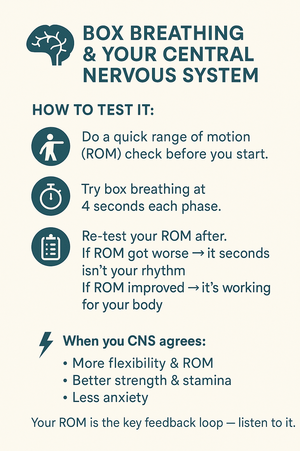 Box Breathing & Your Central Nervous System
