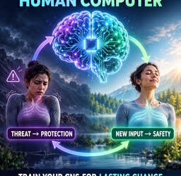 Think of your brain like a human computer